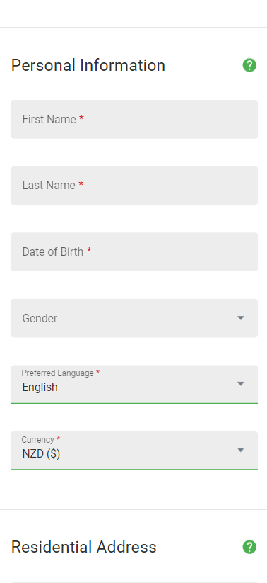 All Slots Casino Registration Process Image 2