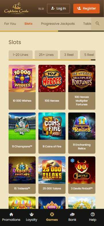 captaincook-casino-mobile-preview-slots