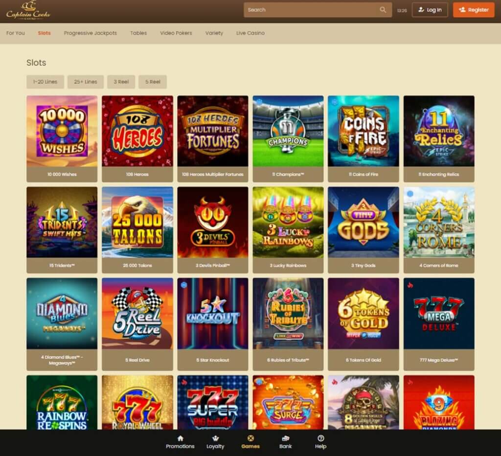 captaincooks-casino- dektop-preview-slots