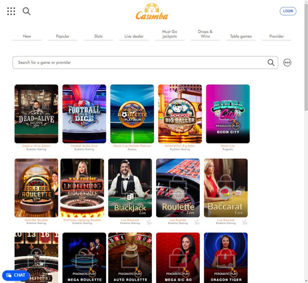 casimba-casino- dektop-preview- live-casino