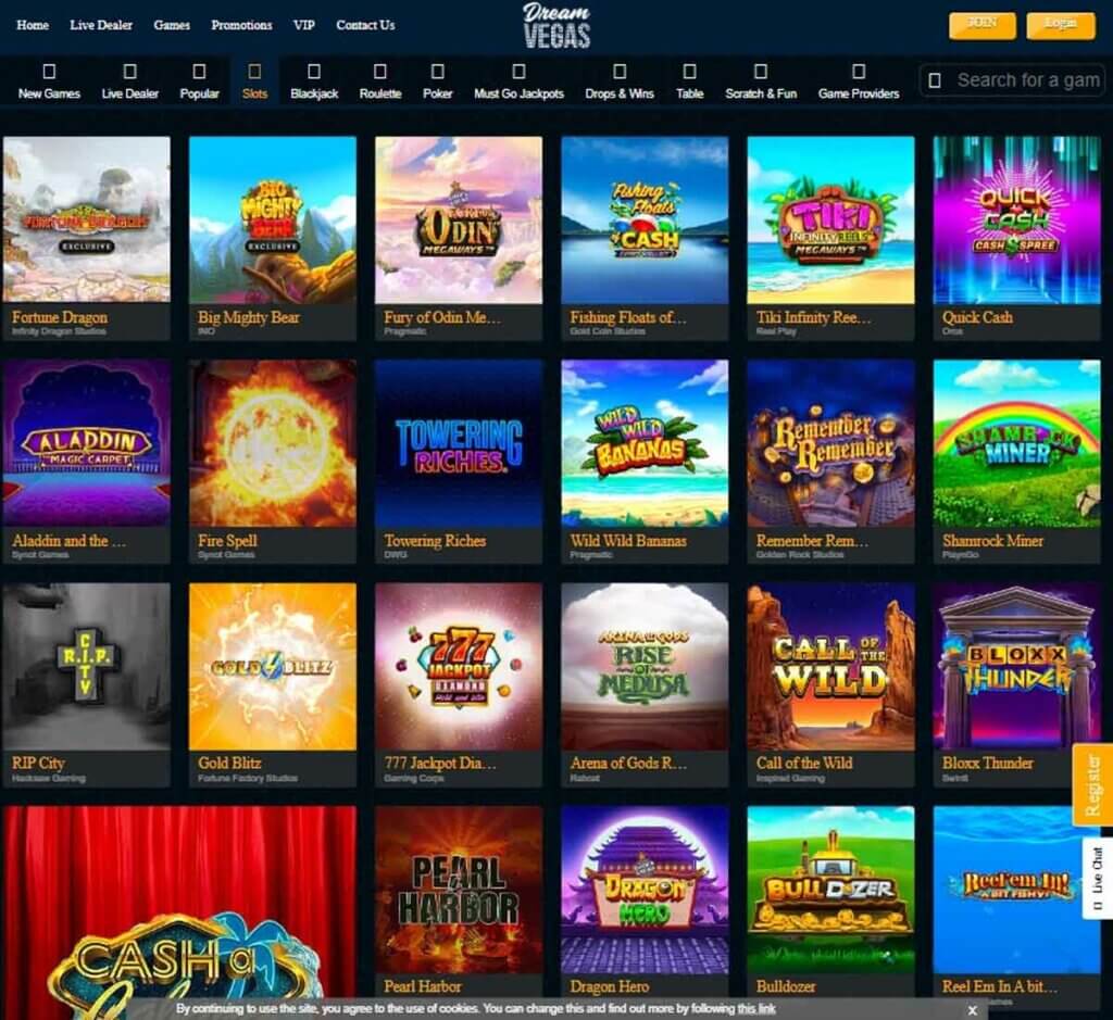 dreamvegas-casino- dektop-preview-slots