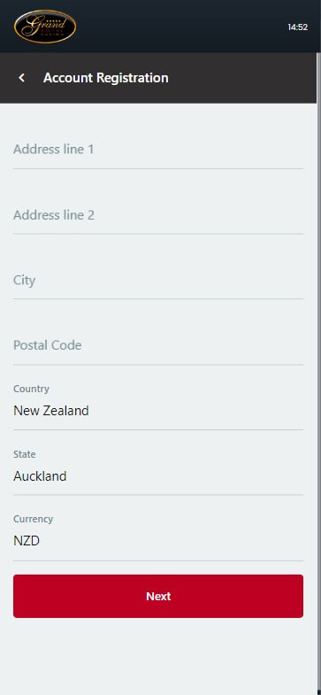 Grand Hotel Casino Registration Process Image 1