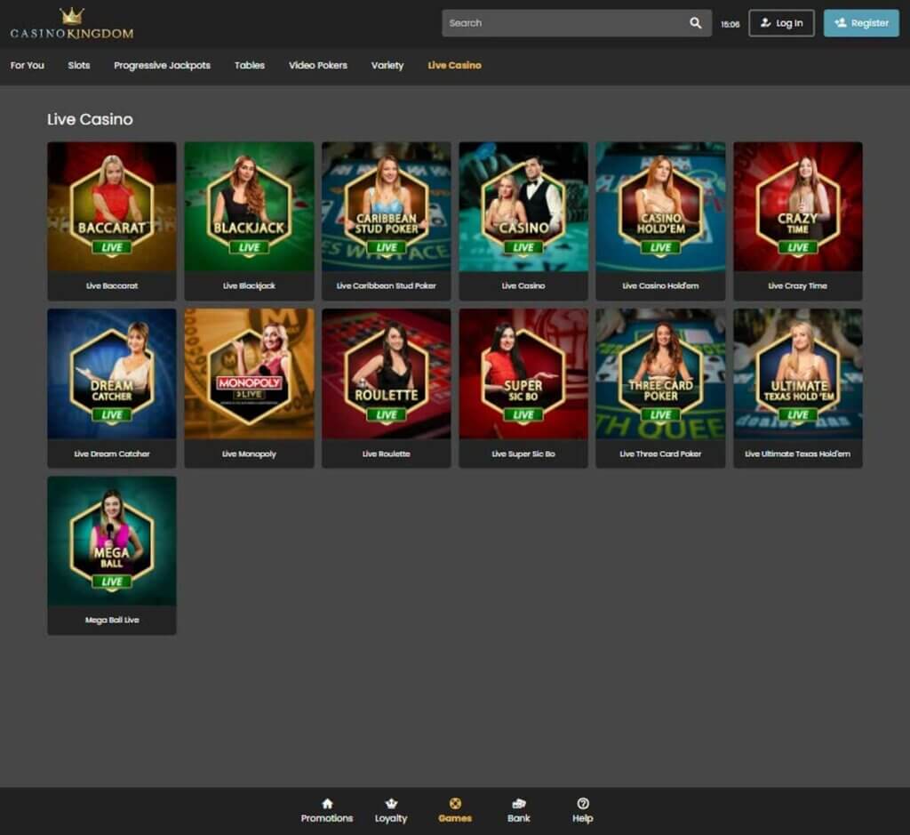 kingdom-casino- dektop-preview- live-casino