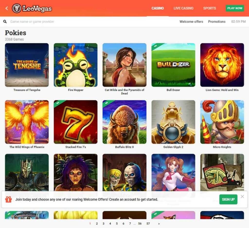 leovegas-casino- dektop-preview-slots