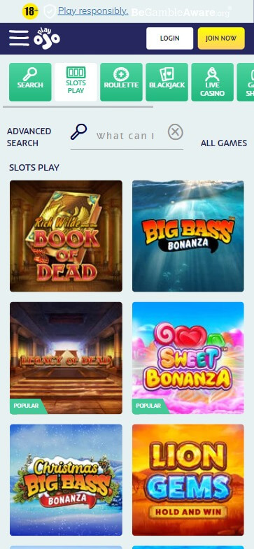 playojo-casino-mobile-preview-slots