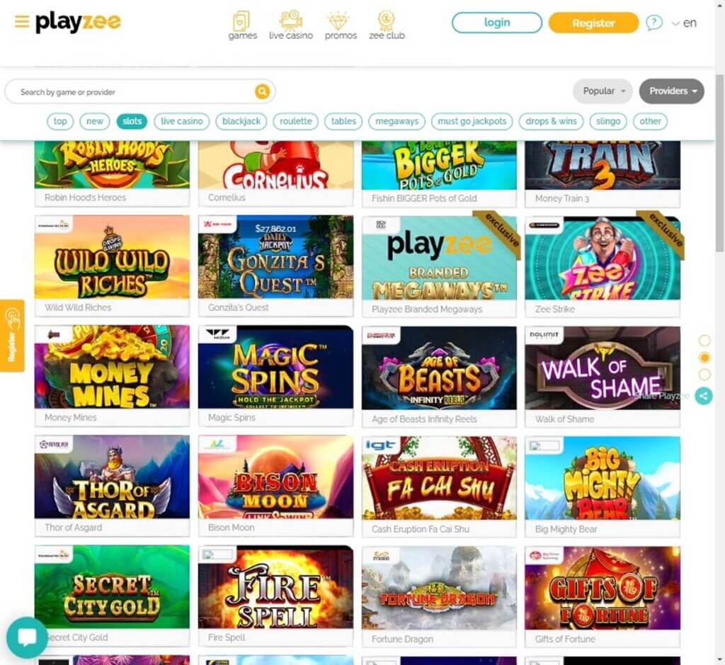 playzee-casino- dektop-preview-slots