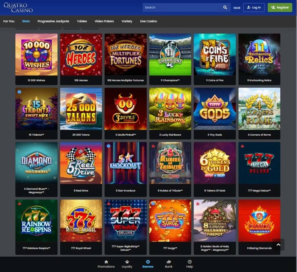 quatro-casino- dektop-preview-slots