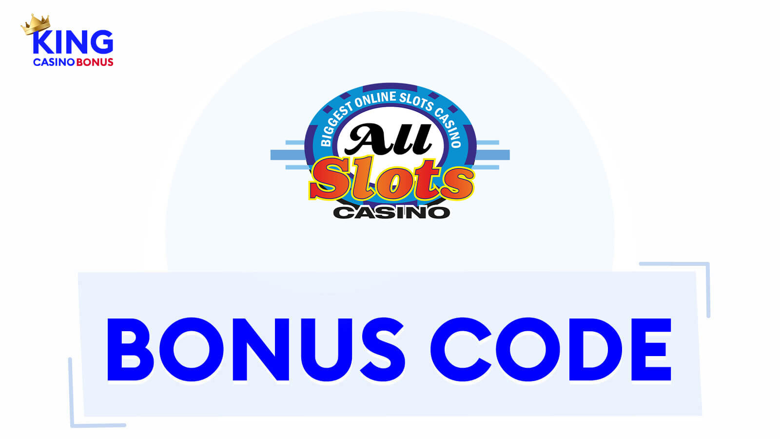 All slots casino bonus code