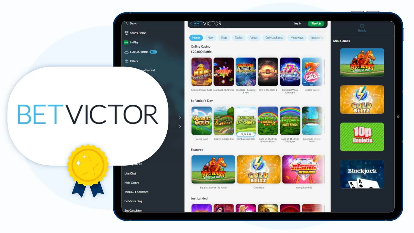 BetVictor-Casino-Best-real-money-pokies-site