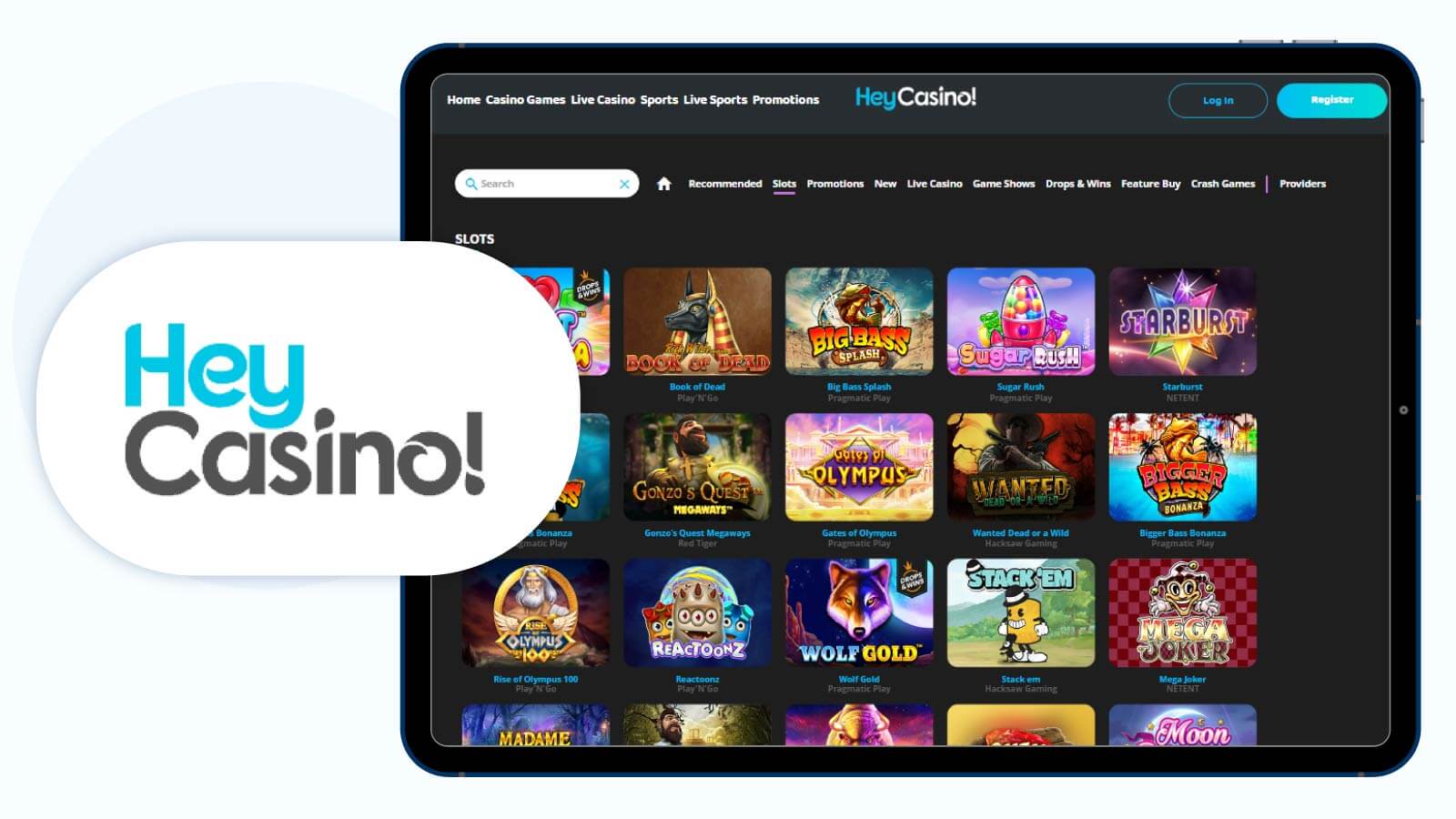 Hey-Casino-Biggest-200%-Match-Bonus-Casino-NZ