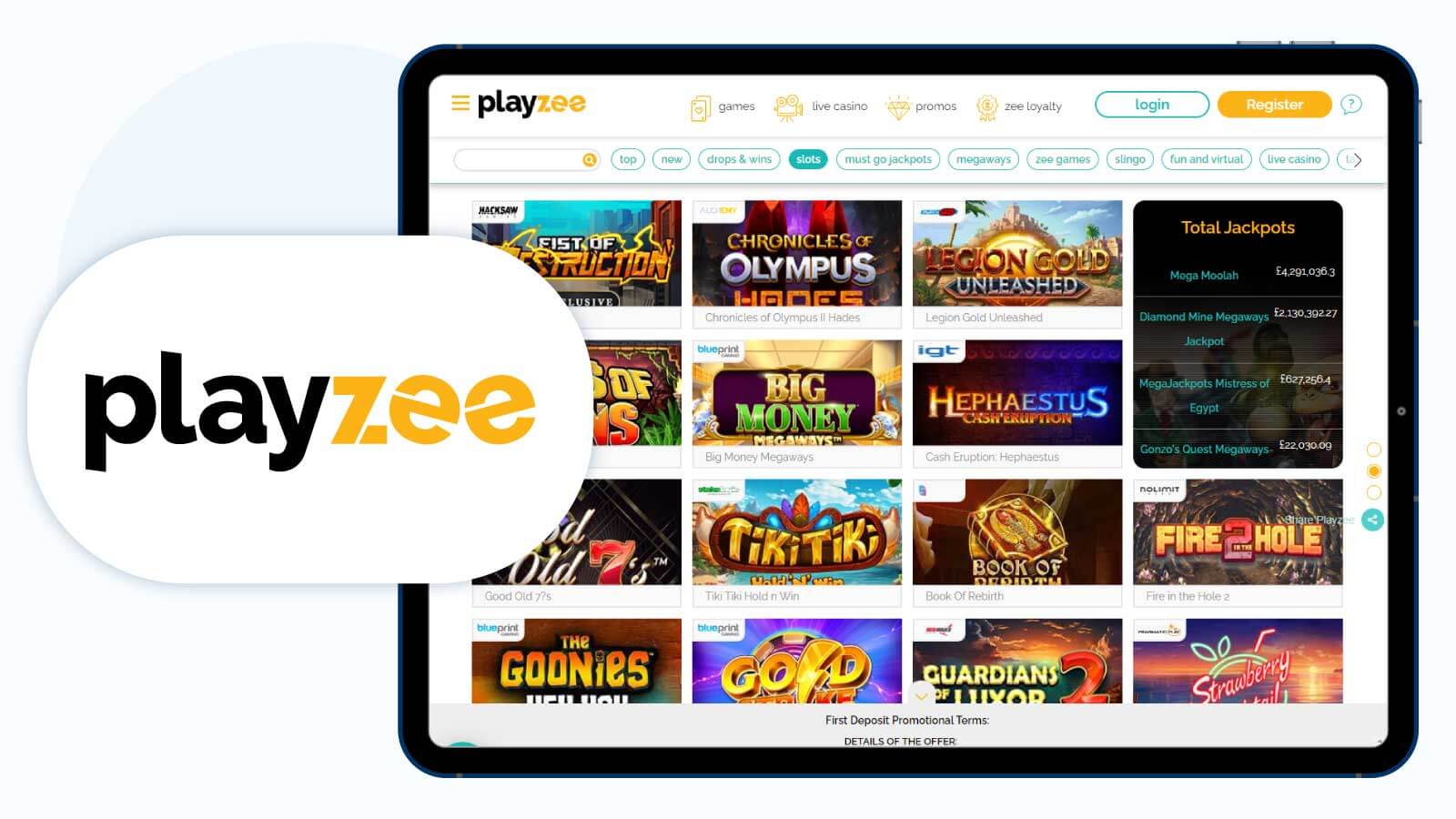 Playzee Casino Best Payout for Pokies (97.3)