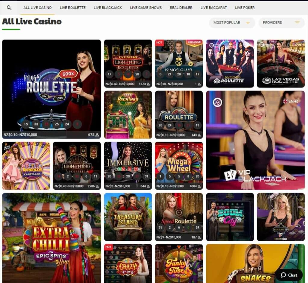 WikiLuck Casino live dealer games mobile review