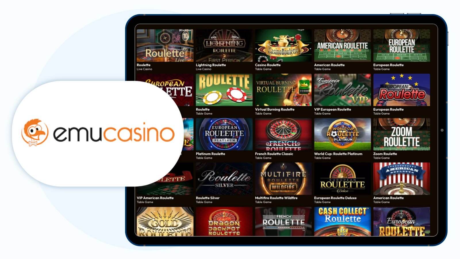 Emu Casino - Generous First Deposit Offer