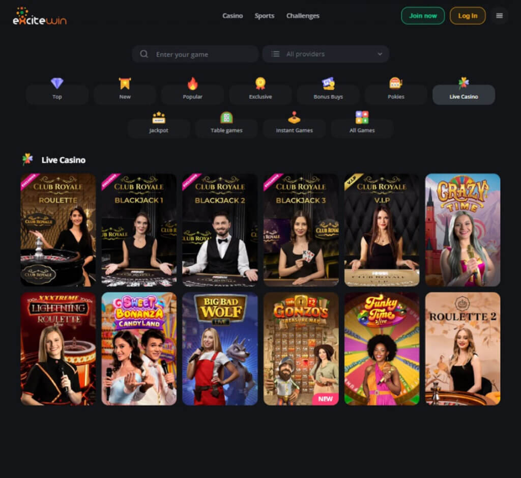 excitewin-casino-live-casino-games-review