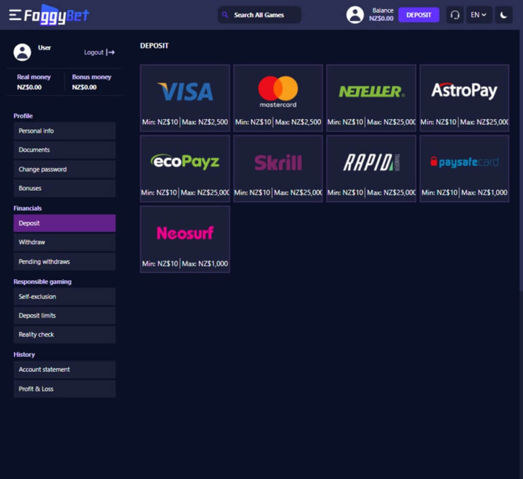 foggybet-casino-deposit-methods-available-review