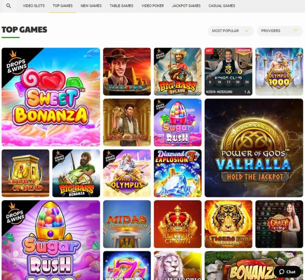 WikiLuck Casino home page review