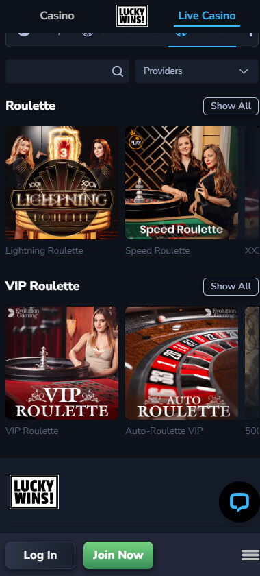lucky-wins-casino-live-roulette-mobile-review