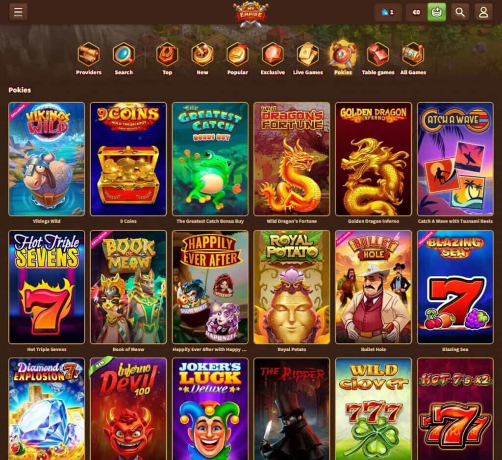 my empire-casino-pokies-review