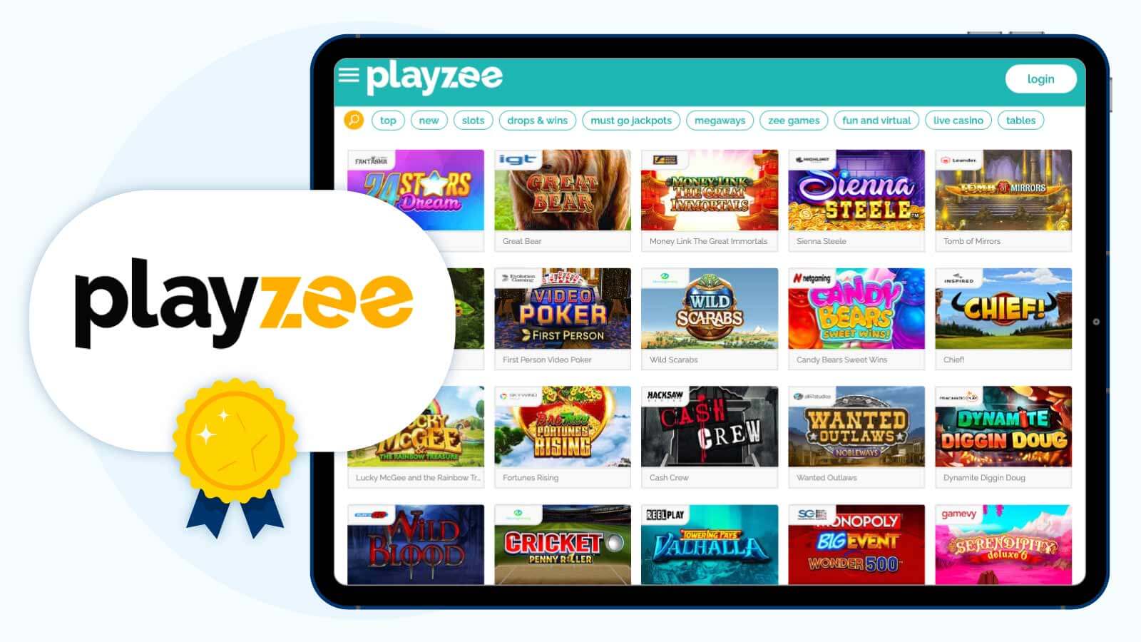 Playzee: Best Real Money Online Casino NZ Overall