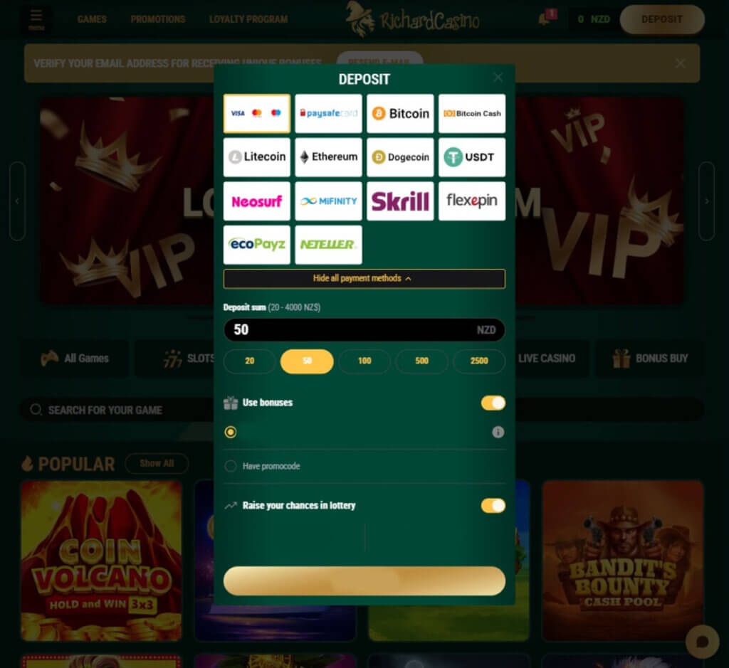 richard-casino-deposit-methods-review