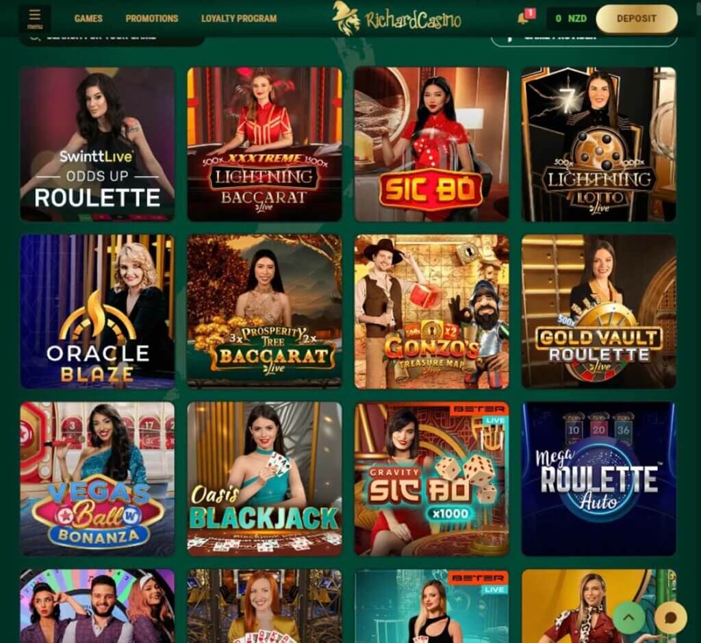 richard-casino-live-casino-games-review