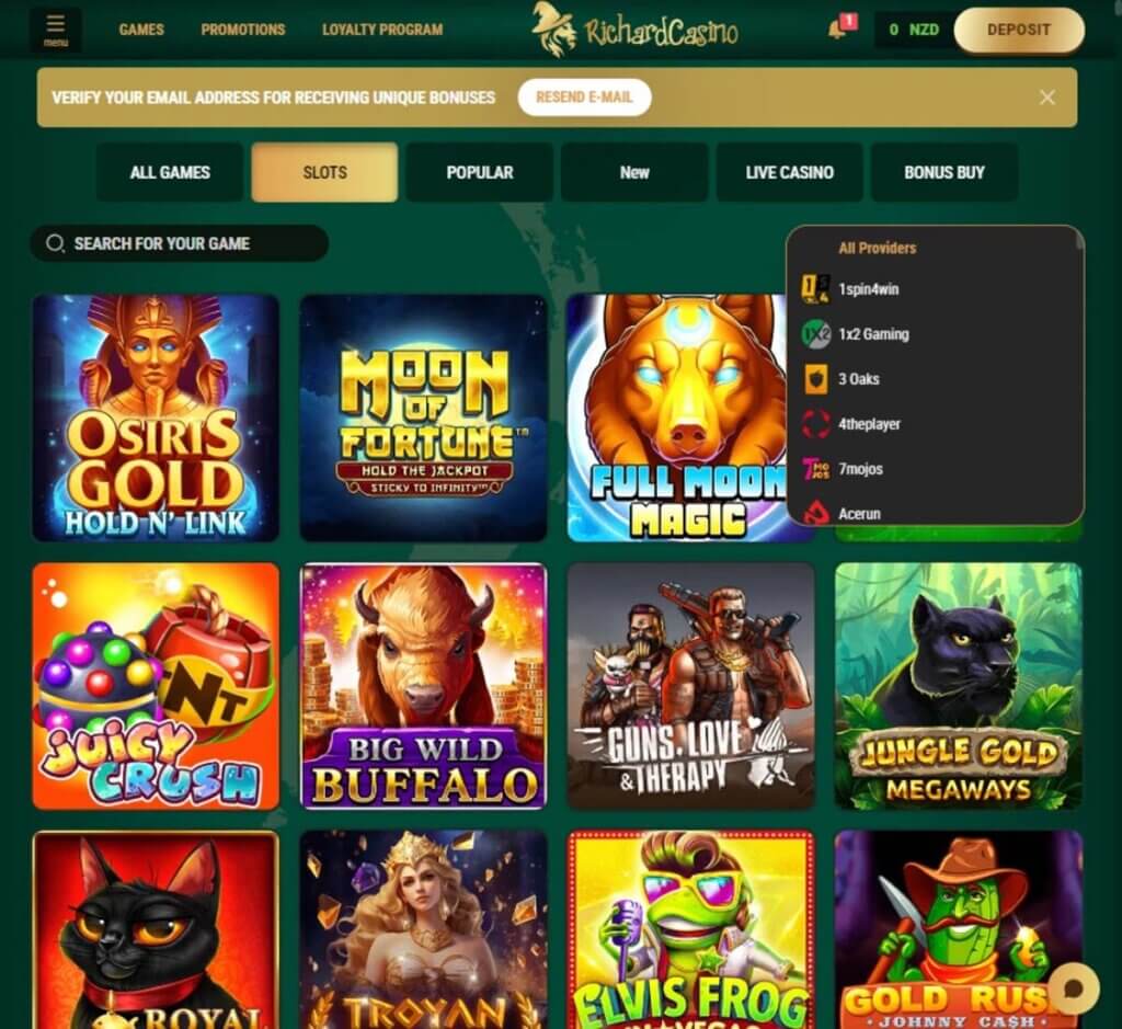 richard-casino-software-providers-review