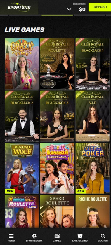 sportuna-casino-live-dealer-games-collection-mobile-review