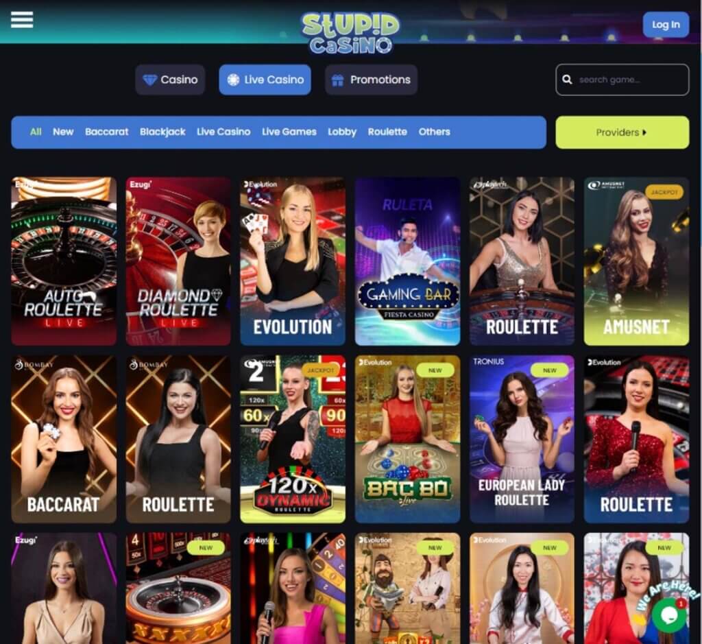 stupid-casino-live-dealer-games-collection-review