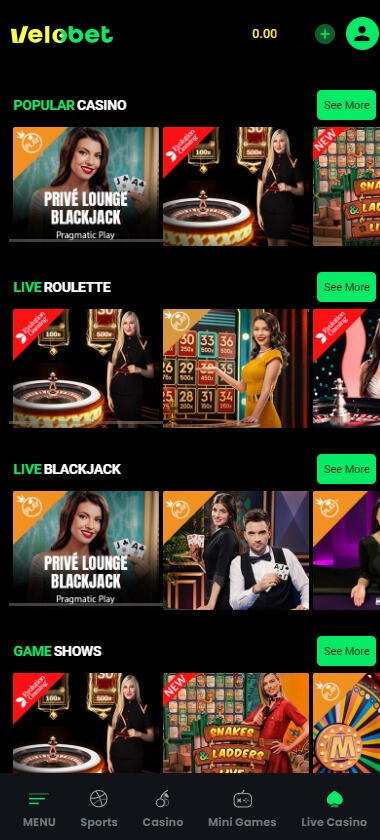 velo-bet-casino-mobile-preview-live-casinos