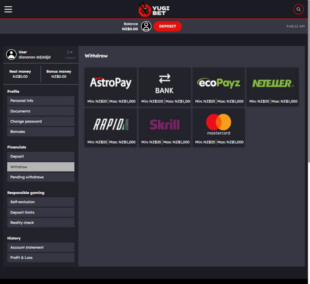yugibet-casino-withdrawal-methods-review